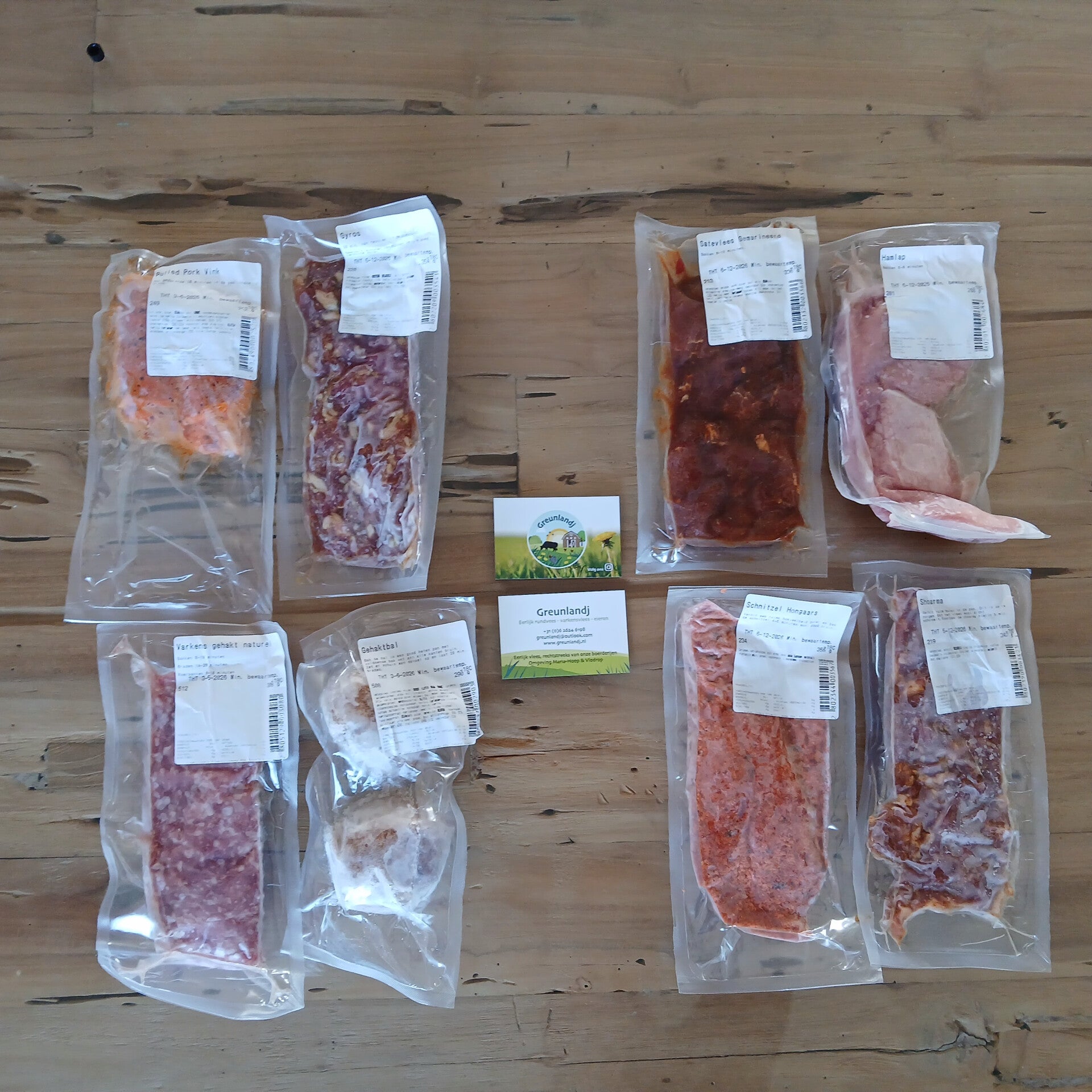 Pakket varkensvlees A 2 personen