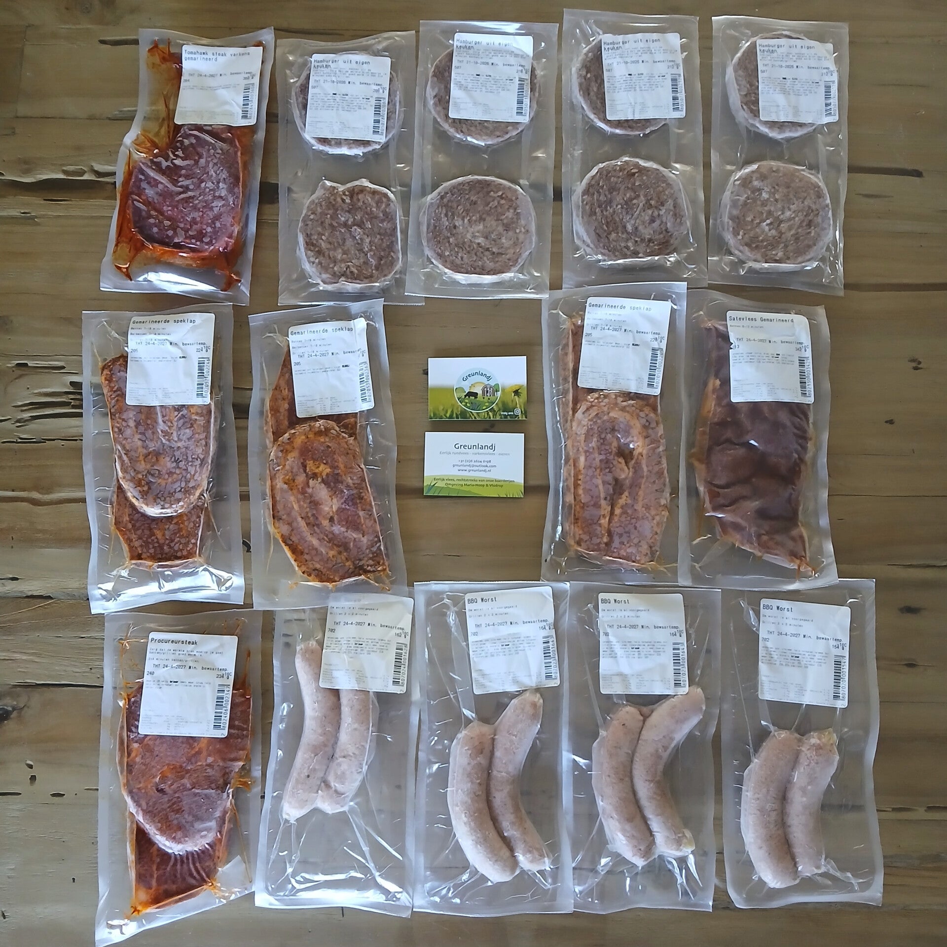BBQ Pakket 4 persoons