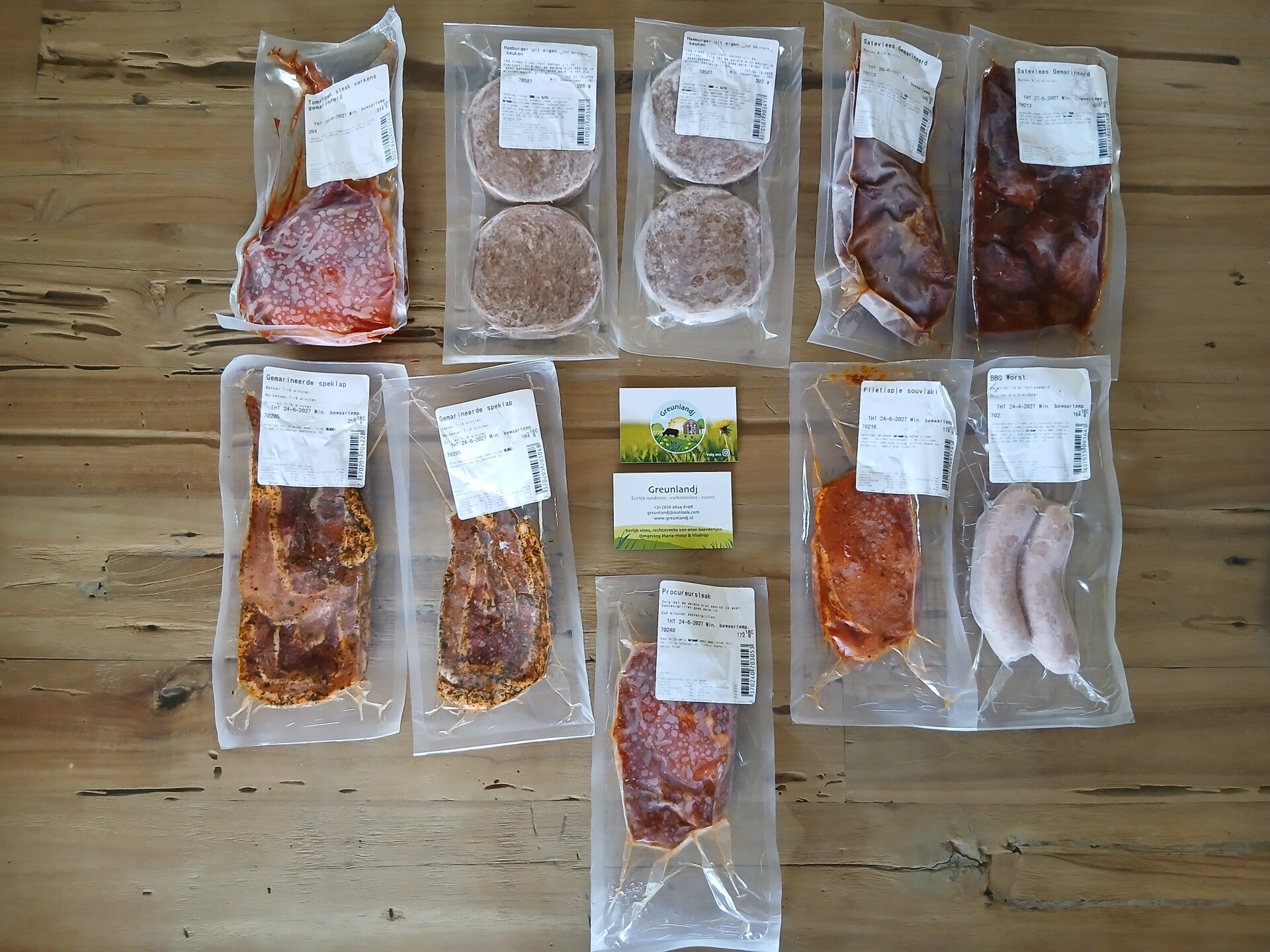 BBQ Pakket 2 persoons B