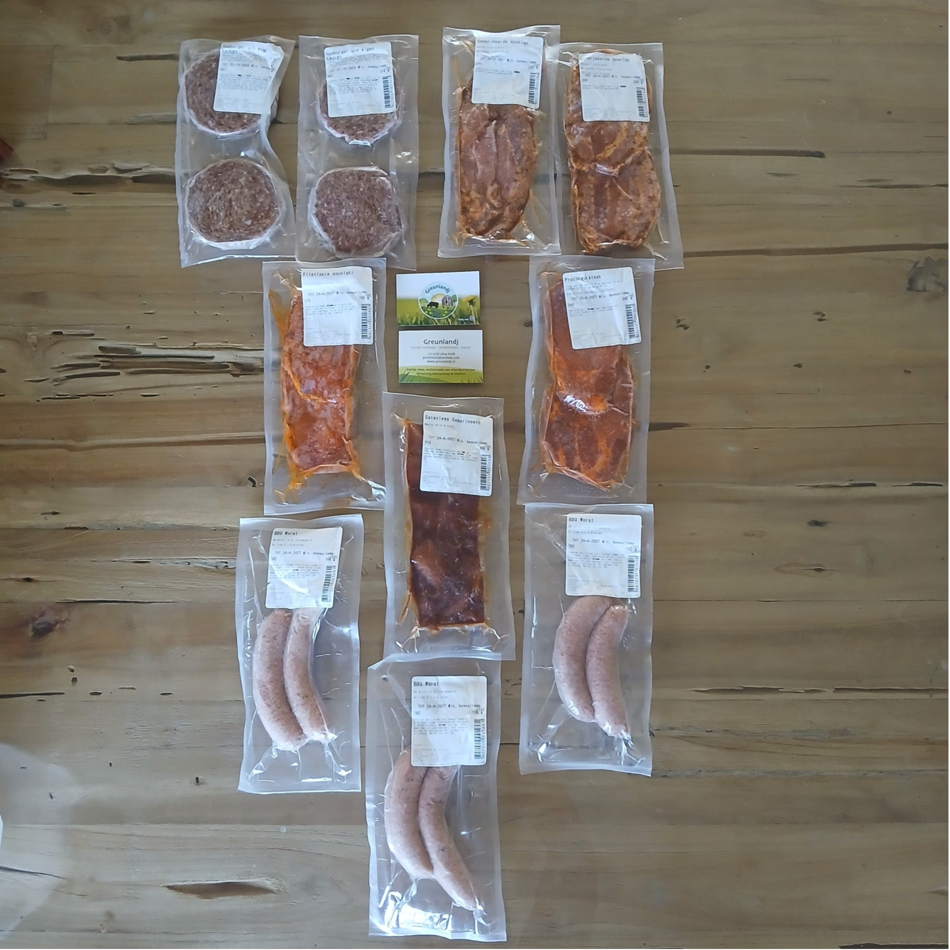 BBQ Pakket 2 persoons B