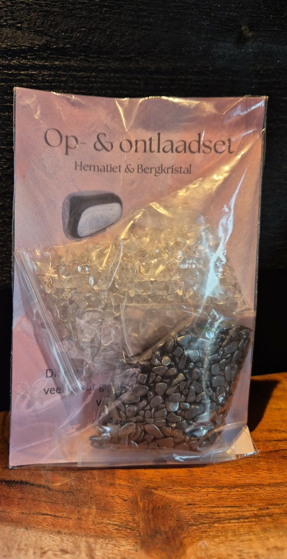 Oplaad- en Ontlaadsetje voor Edelstenen