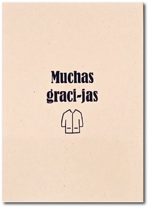 Muchas graci-jas