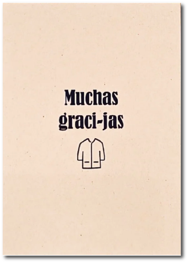 Muchas graci-jas