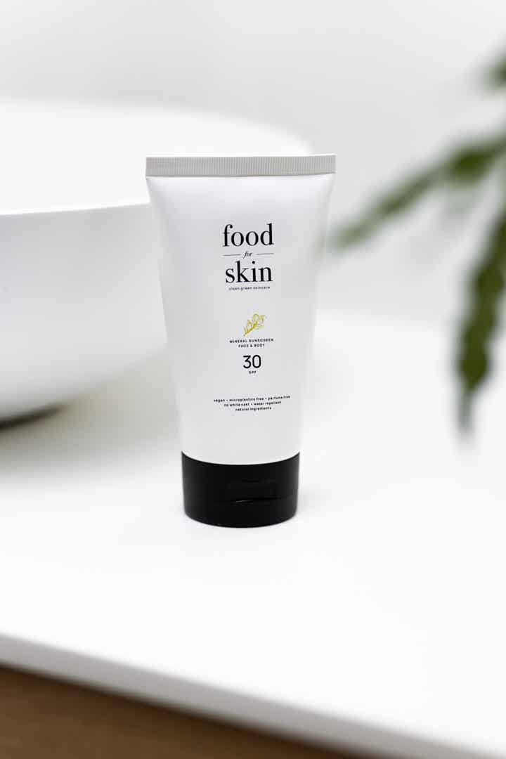 Food for skin Verzorgende zonbescherming SPF30 - 150ml