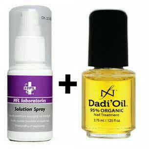 HFL Solution Spray 50ml + Dadi' oil 3,75ml Schimmelnagel middel