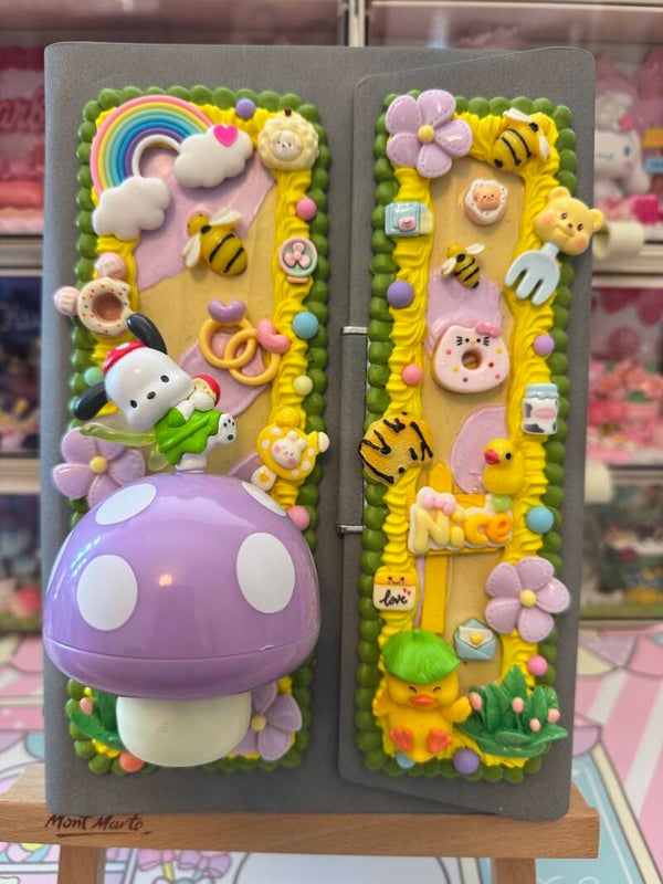 Pochacco Decoden Binder Notebook