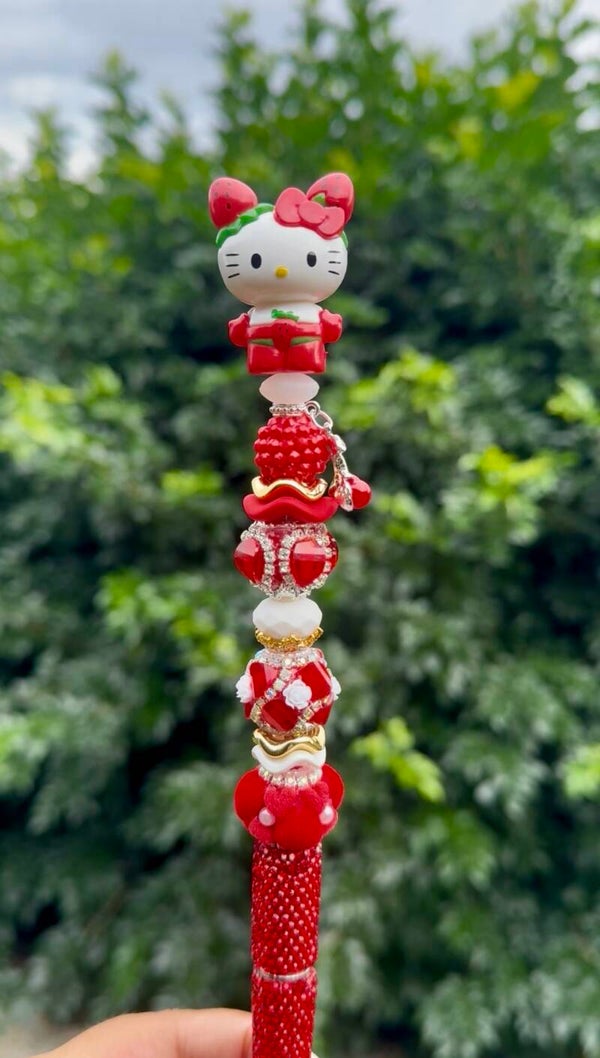 Hello Kitty Extended Beaded Pen
