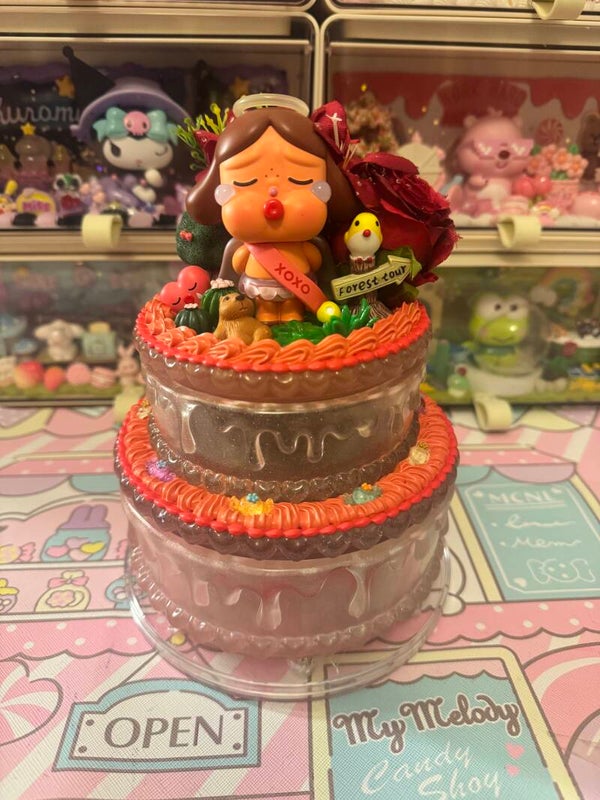 Crybaby Resin Storage Organiser Cake