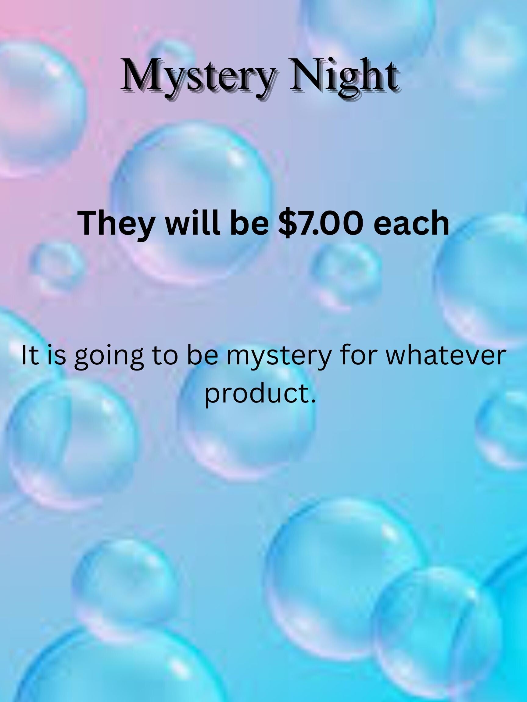Mystery Night
