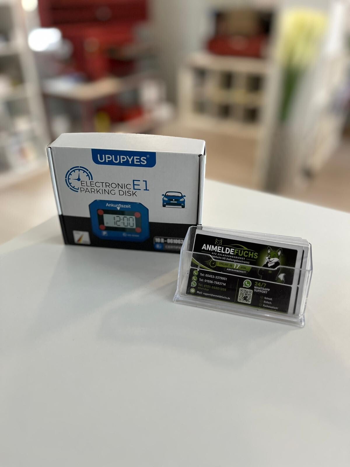 Parkscheibe elektronisch