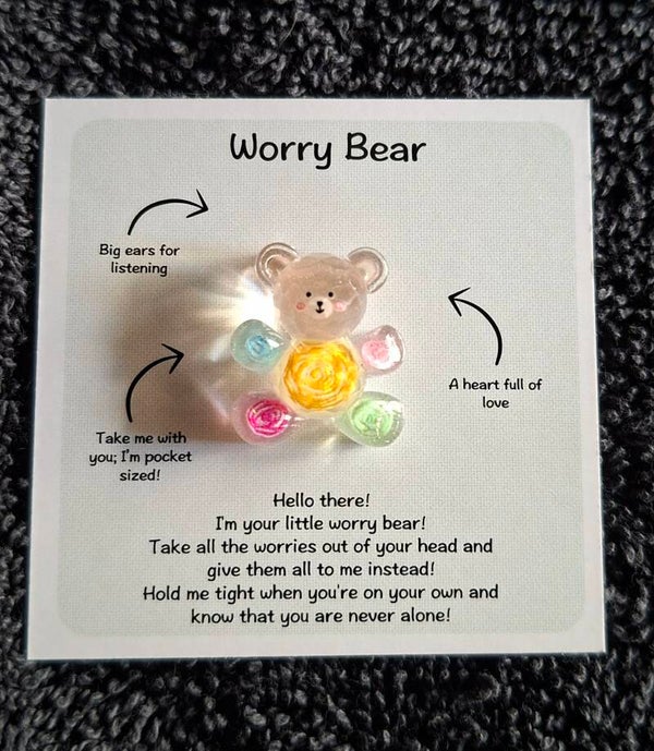 pocket hug worry bear