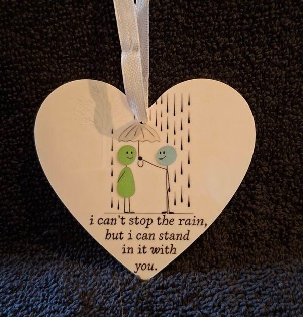 houten hart, can't stop de rain
