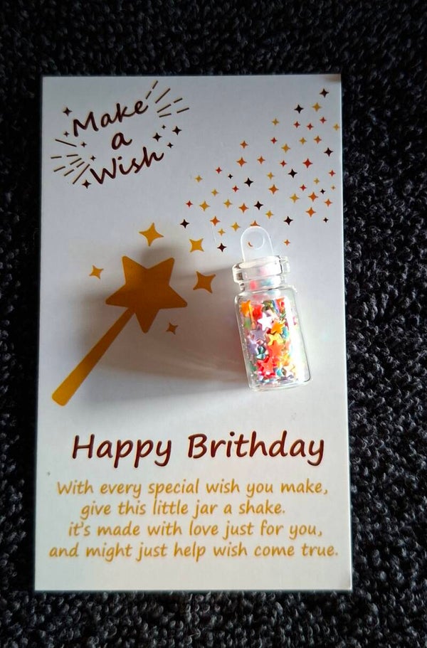 pockethug birthday make a wish