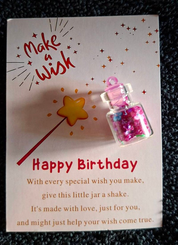 pockethug birthday make a wish