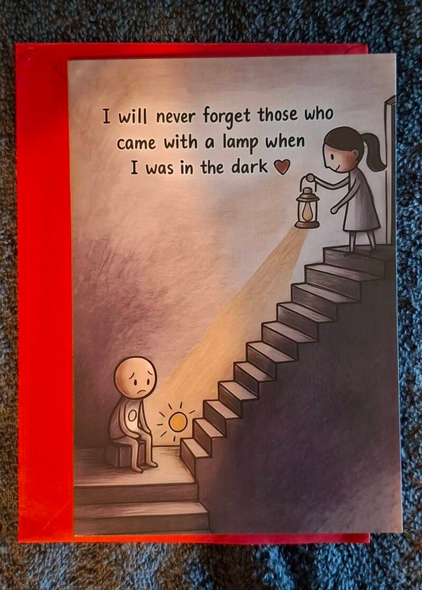kaart vol liefde, i never forget