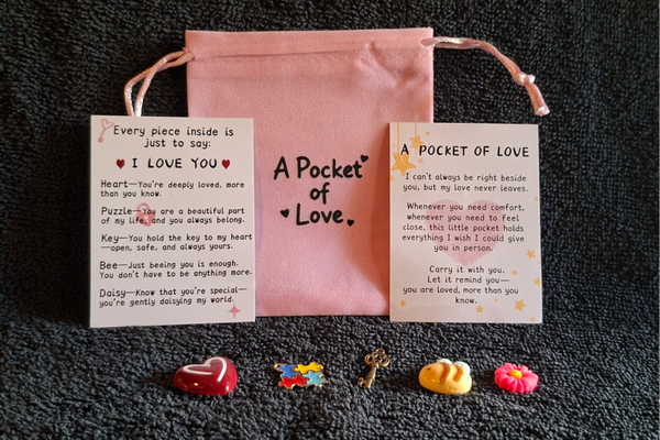 een zakje vol met liefde
