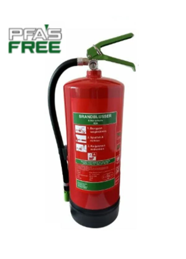 Brandblusser fluorvrij schuim 9-liter 55A optimum