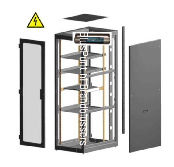 Brandblusser serverkast (automatisch)