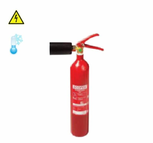 Koolzuursneeuw brandblusser 2-kg premium