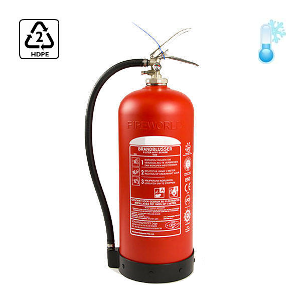 Composiet brandblusser poeder 6-kilo (onderhoudsarm)