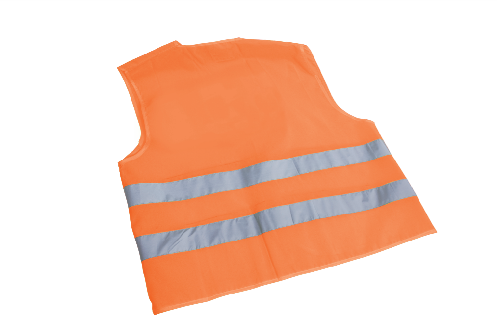 Reflectievest kleur oranje (one-size)