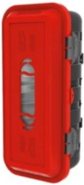 Beschermkast 6-liter schuim of 6-kilo poeder brandblusser