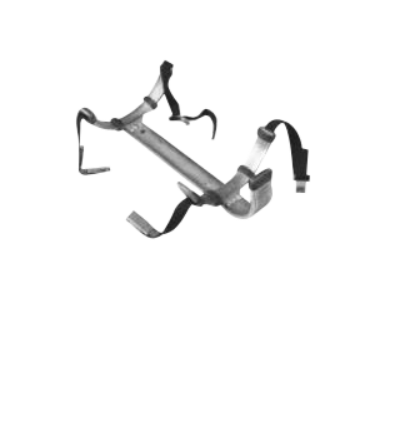 Montagebeugel koolzuursneeuw (CO2) brandblusser 2-kg