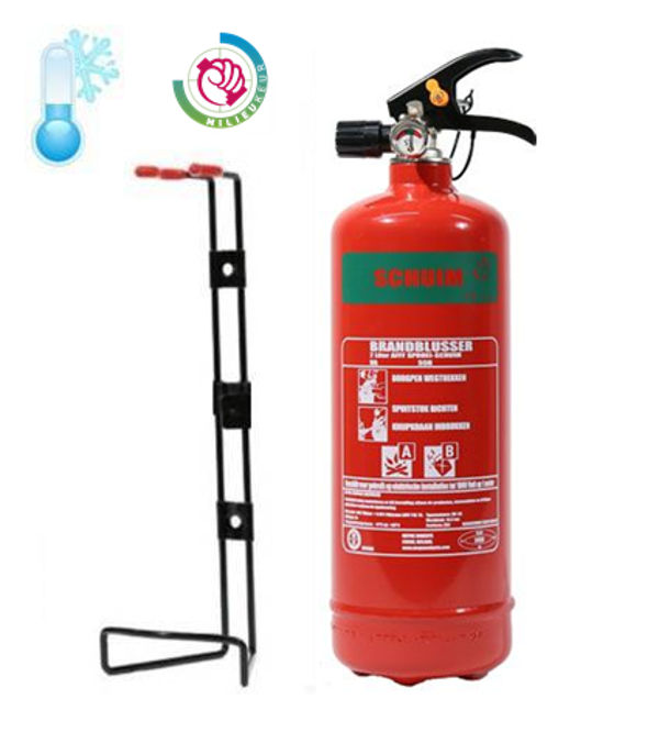 Schuimblusser 2-liter (blusrating 5A-34B) vorstbestendig -30°C