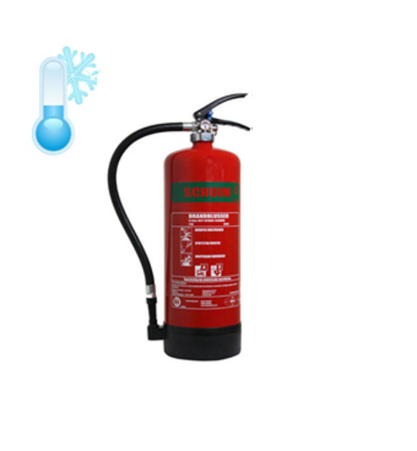 Schuimblusser 6-liter Vorstvrije brandblusser (blusrating 21A-183B)
