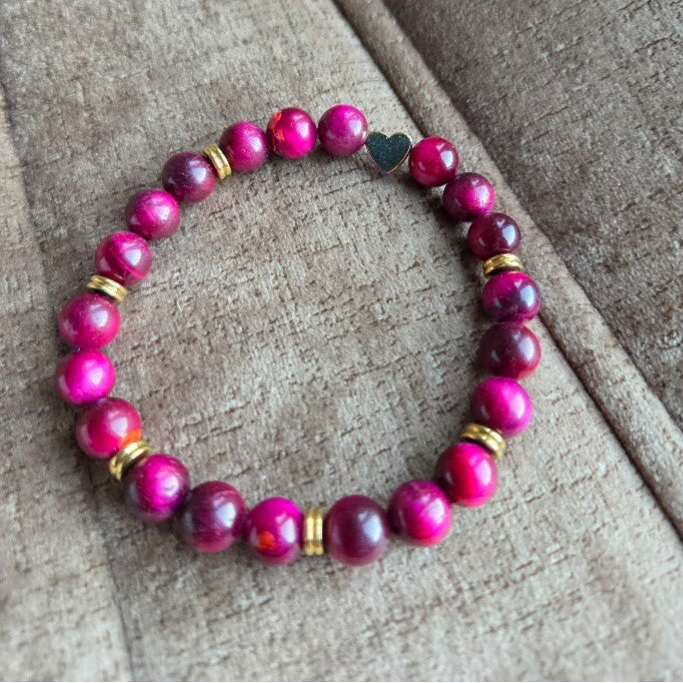 Armband Rose Tijgeroog