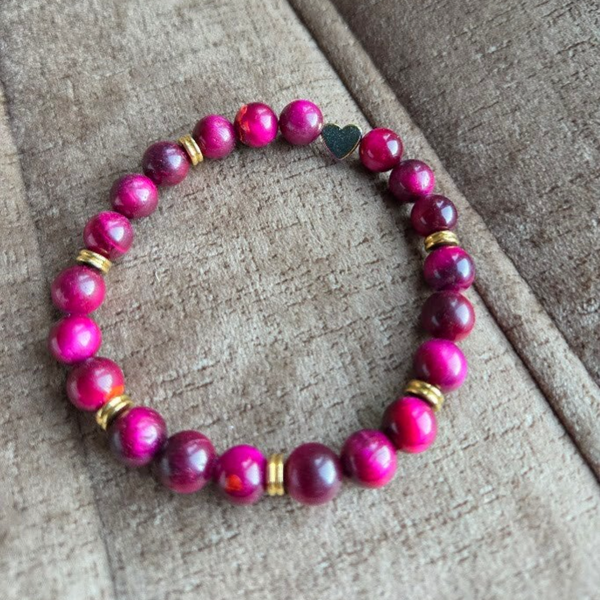 Armband Rose Tijgeroog