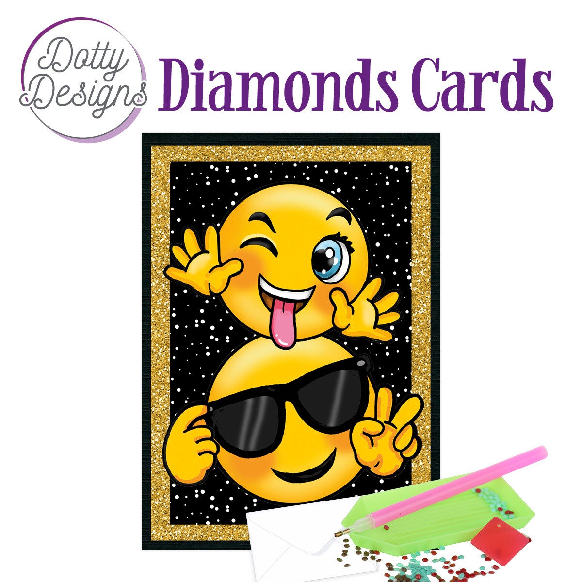 DDDC1092 - Dotty Designs Diamond Cards - Sunny Smile 10x15