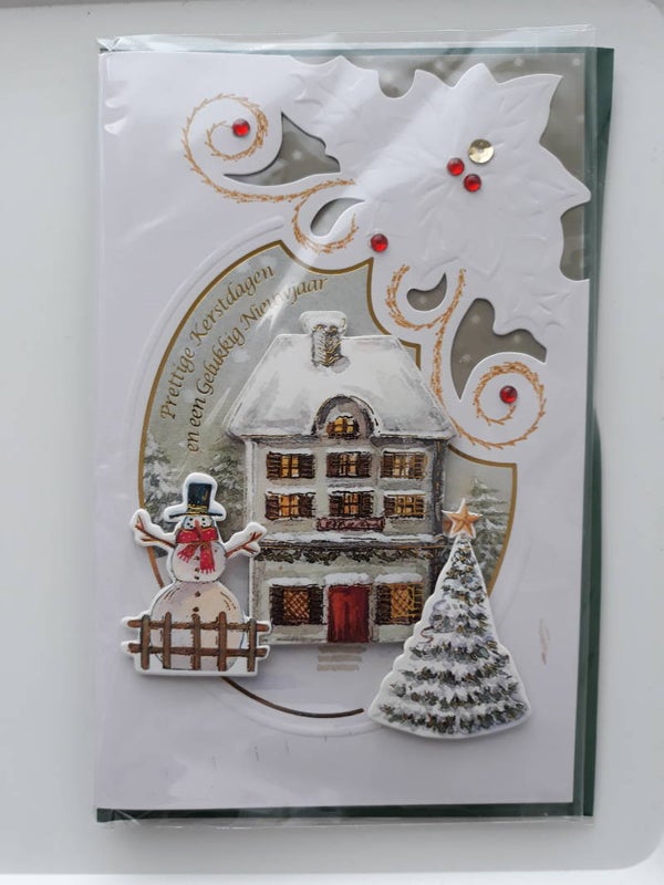 Christmas Card 3D Handmade 11