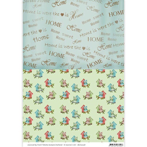 BGS10028 - Backgroundsheets - Yvonne Creations - Moving Madness