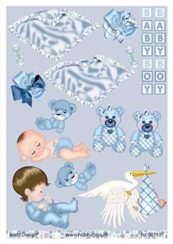 067191 - Barto Design - stappenvel A4 baby boy