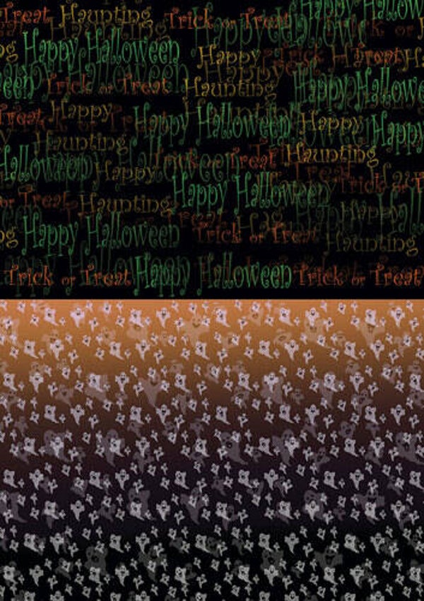 BGS10012 - Backgroundsheets - Yvonne Creations - Happy Halloween