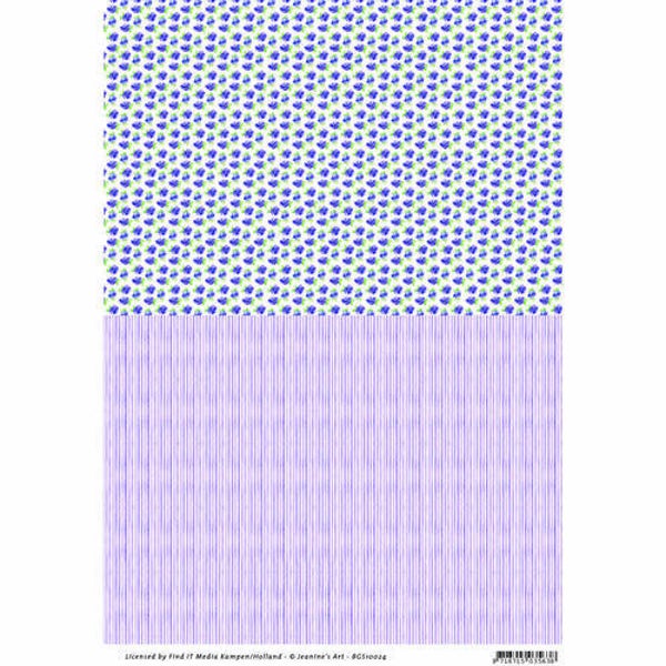 BGS10024 - Background sheets - Jeanines Art - Garden Classics