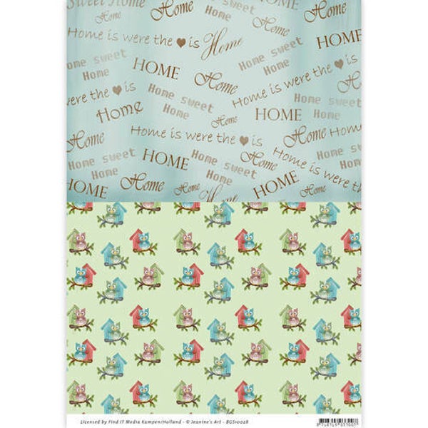 BGS10028 - Backgroundsheets - Yvonne Creations - Moving Madness