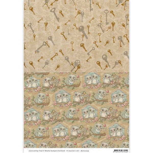 BGS10029 - Backgroundsheets - Yvonne Creations - Moving Madness