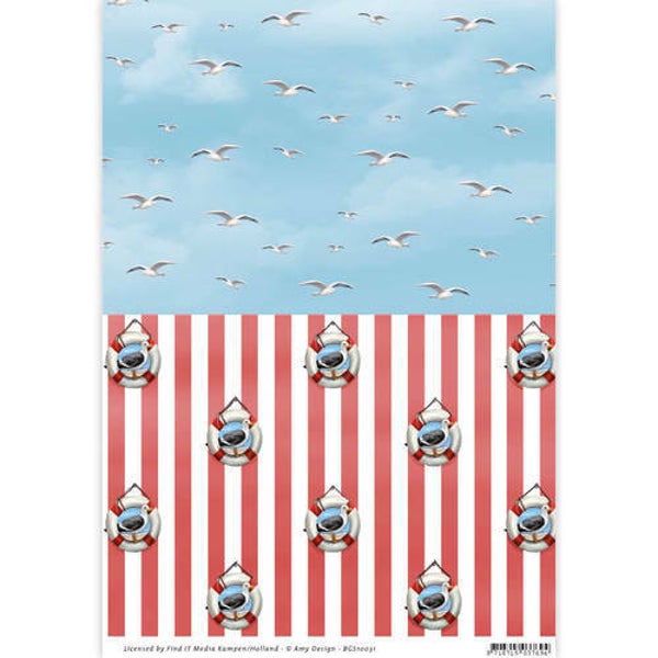 BGS10031 - Backgroundsheets - Amy Design - Maritiem