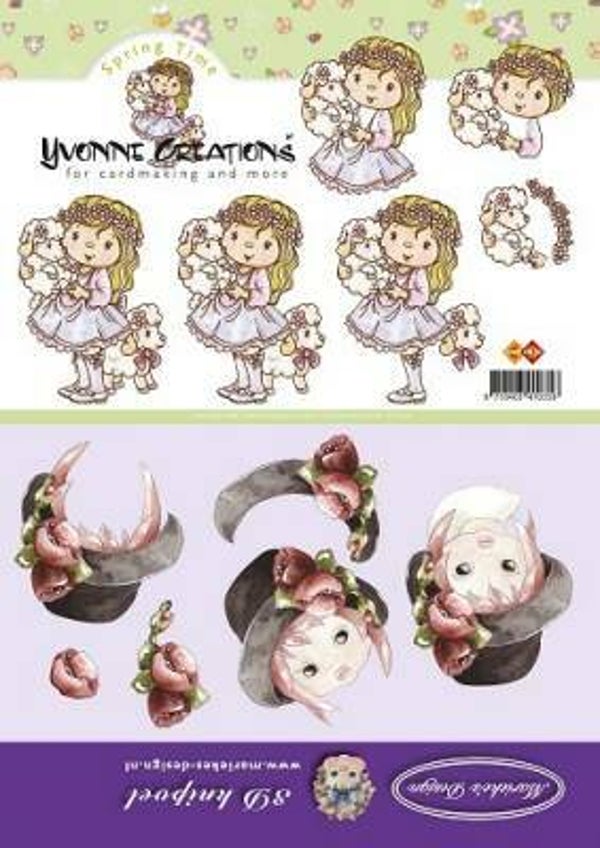 CD10141 - 3D Knipvel - Yvonne Creations