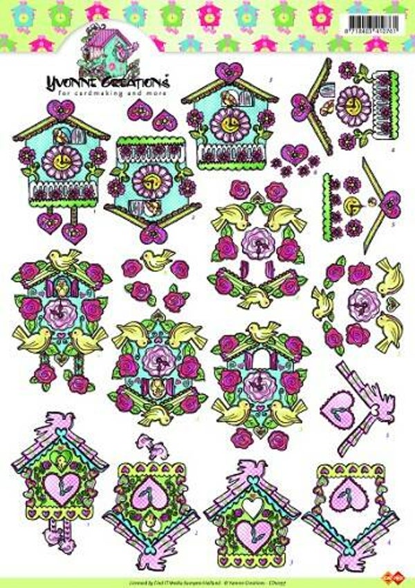 CD10157 - 3D Knipvel - Yvonne Creations