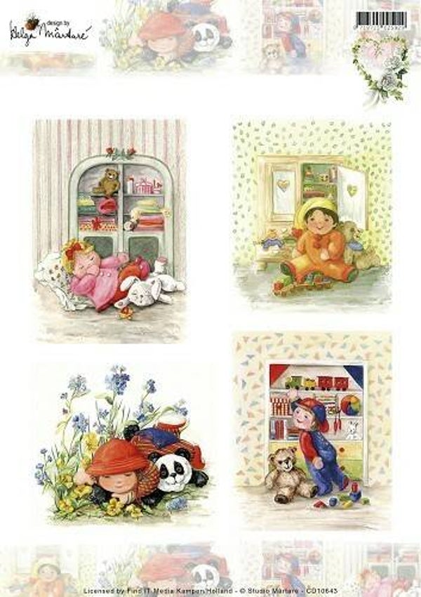 CD10643 - 3D Knipvel - Studio Martare - Pictures - Kids