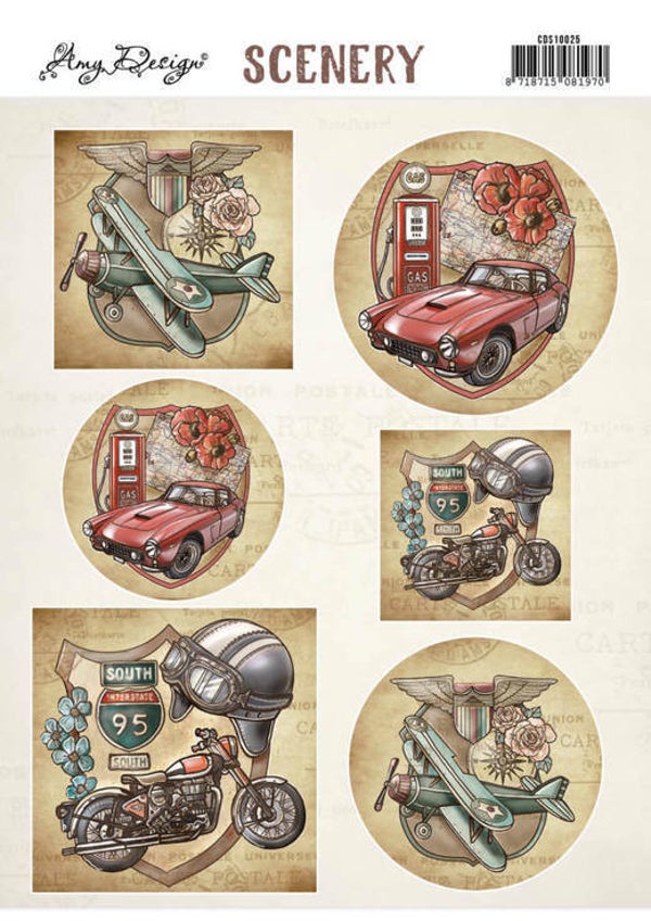 CDS10025 - Scenery - Amy Design - Transportation