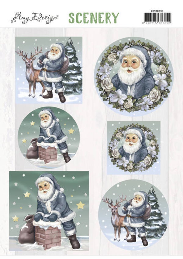 CDS10030 - Scenery - Amy Design - Santa Claus