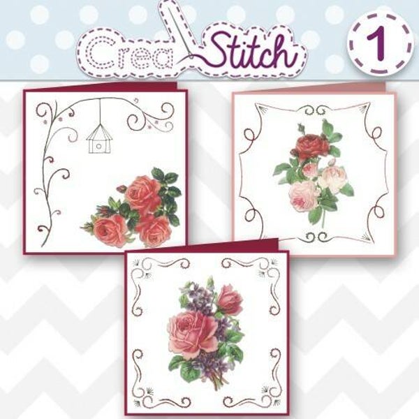 CS-001 - CreaStitch 01 - Rozen