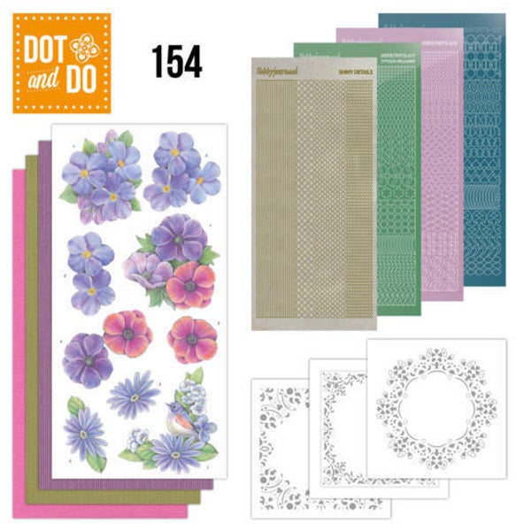 DODO154 - Dot & Do 154 - Pink Flowers
