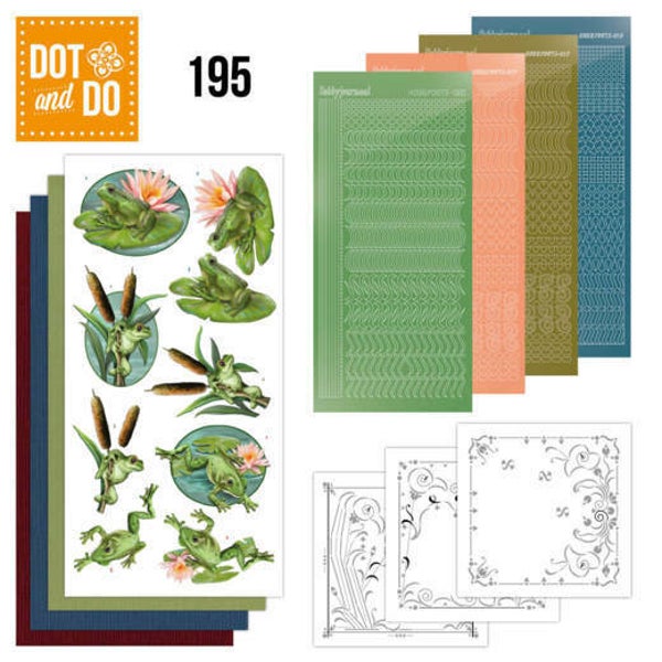 DODO195 - Dot & Do 195 - Amy Design - Friendly Frogs