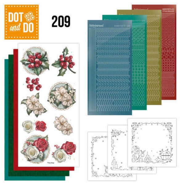 DODO209 - Dot and Do 209 - Amy Design - Winterflowers