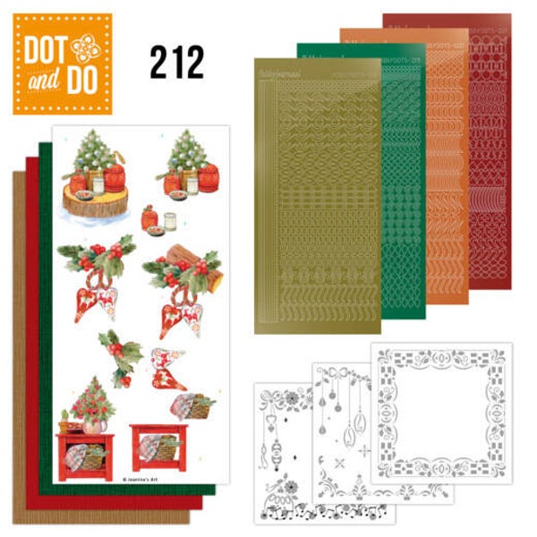 DODO212 - Dot and Do 212 - Jeanine's Art - Christmas Cottage